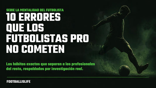 10 errores que los futbolistas pro no cometen - portada del ebook en español